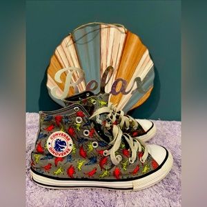 Converse ALL Stars Chucks DinoVerse Dinosaurs Hi-tops Classic US 3/EU 35/UK 2.5